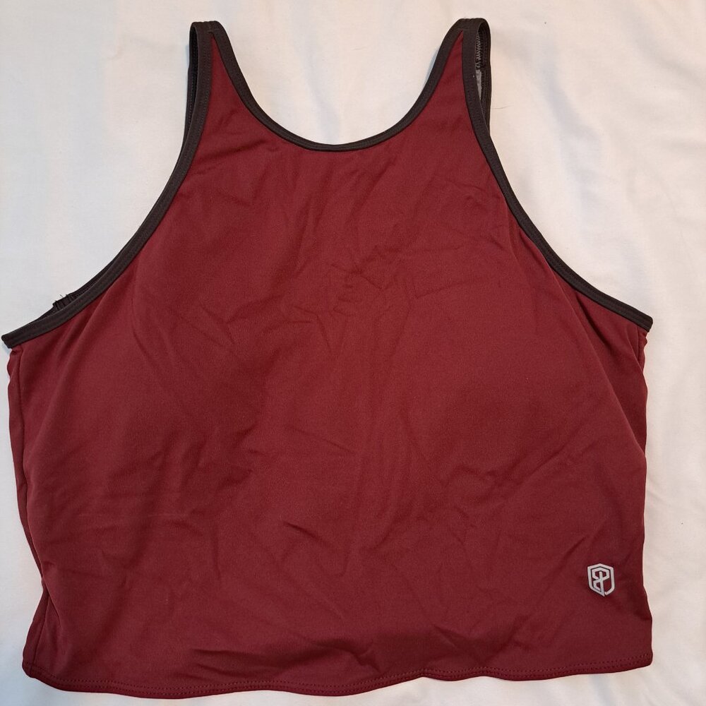 Born Primitive Gratitude Crop Tank L